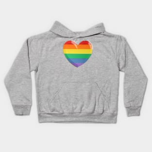 Pride Heart Kids Hoodie